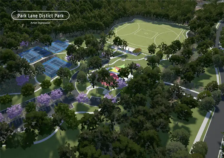 Fourth view of Homely land listing, LOT 7079, 225 Belvedere Drive, Spring Mountain QLD 4300