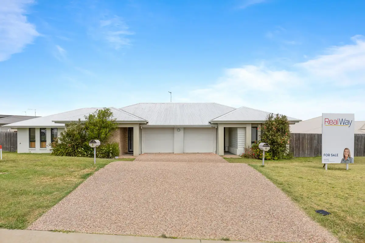 Main view of Homely unit listing, 1 & 2/8 Kensei Street, Wyreema QLD 4352