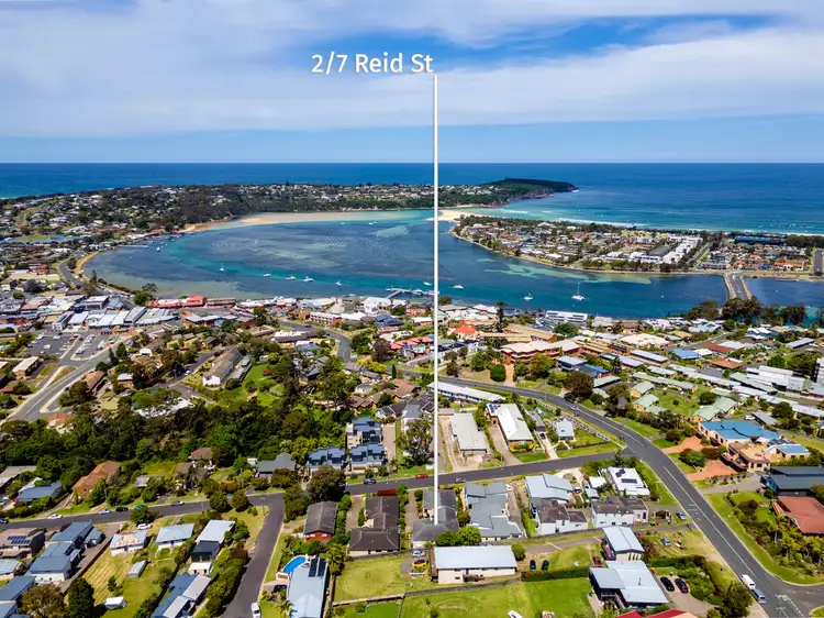 Main view of Homely townhouse listing, 2/7 Reid Street, Merimbula NSW 2548