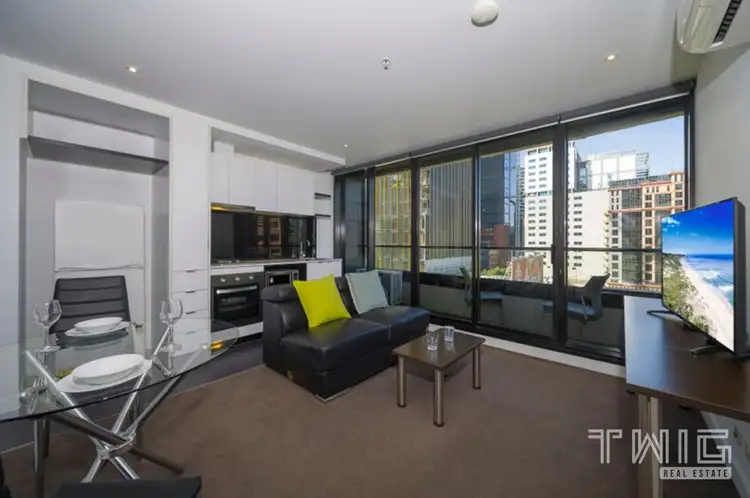 Second view of Homely apartment listing, 1204/7 Katherine Place, Melbourne VIC 3000