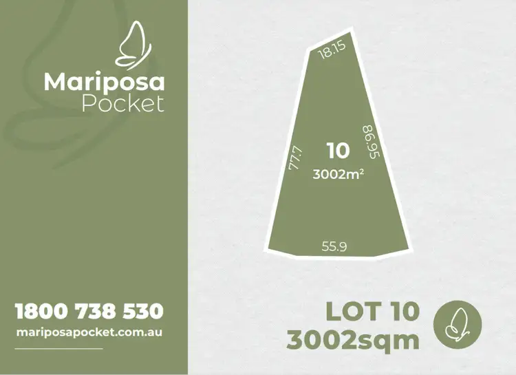 LOT 10 Mariposa Pocket, Withcott QLD 4352