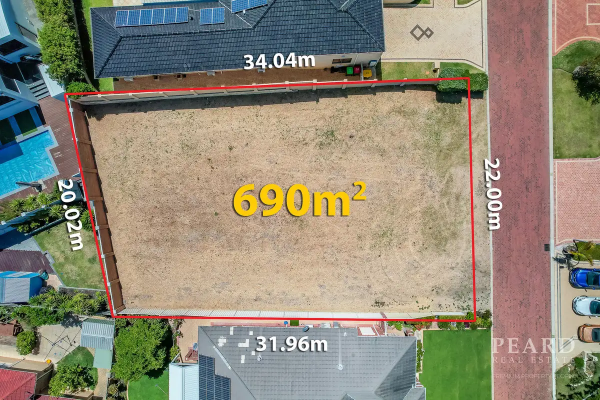 Main view of Homely land listing, 22 Beaumarks Court, Mindarie WA 6030