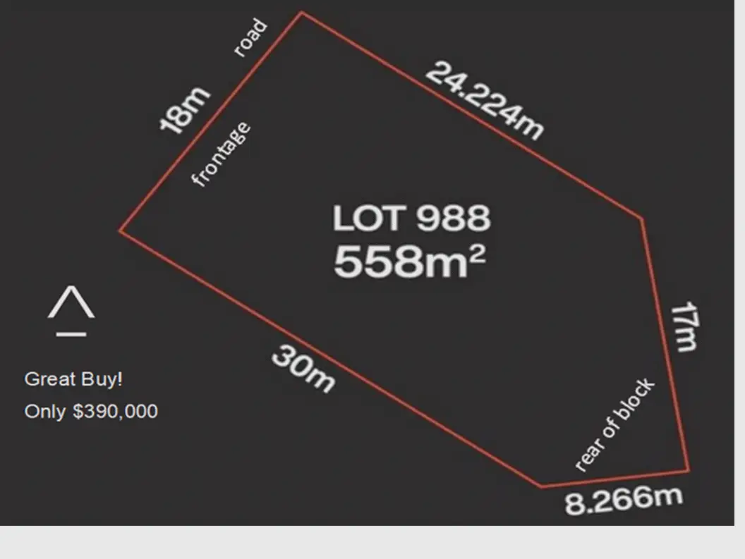 Main view of Homely land listing, LOT 988 Broadmeadows Drive, Bushmead WA 6055