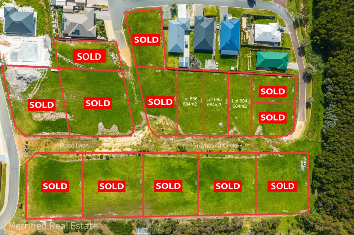 Main view of Homely land listing, LOT 684 Greyhound Circle, Gledhow WA 6330
