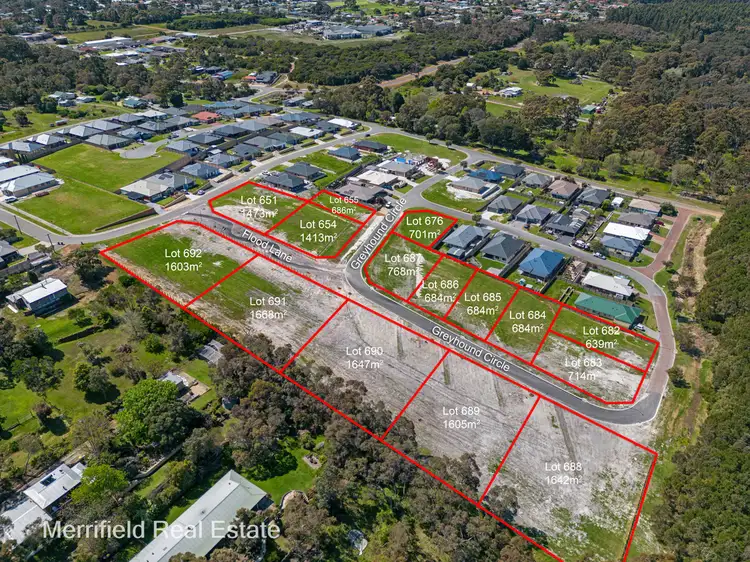 Third view of Homely land listing, LOT 655 Greyhound Circle, Gledhow WA 6330