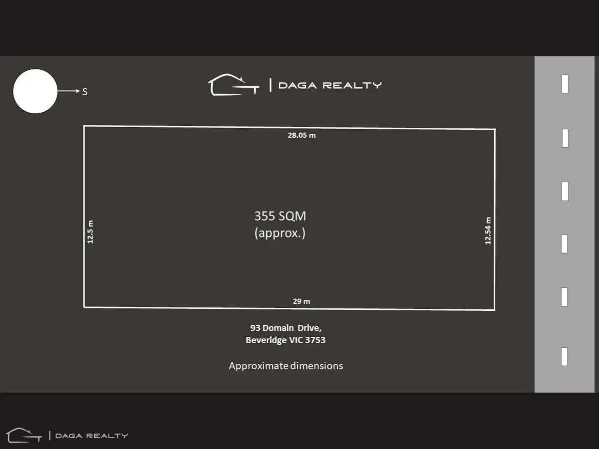 Main view of Homely land listing, 93 Domain Drive, Beveridge VIC 3753