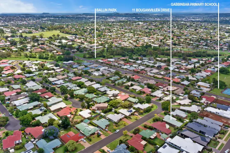Second view of Homely house listing, 11 Bouganvillea Drive, Middle Ridge QLD 4350