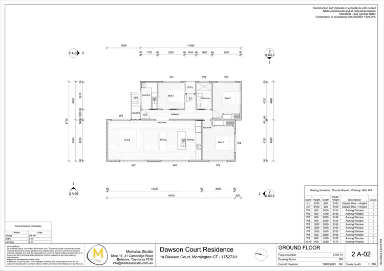 Third view of Homely land listing, 1A Dawson Court, Mornington TAS 7018