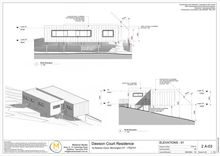 Fifth view of Homely land listing, 1A Dawson Court, Mornington TAS 7018