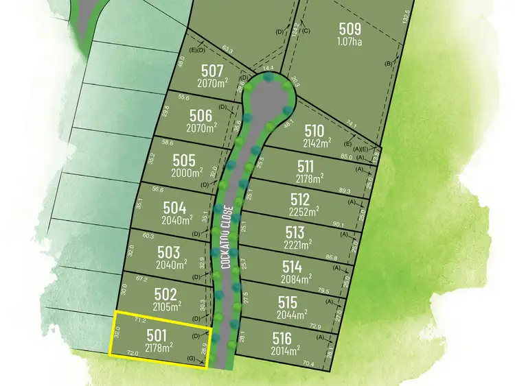 Fifth view of Homely land listing, LOT 501 - 516 Cockatoo Close, Scone NSW 2337