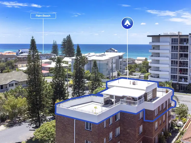Second view of Homely apartment listing, 7/14 Third Avenue, Palm Beach QLD 4221