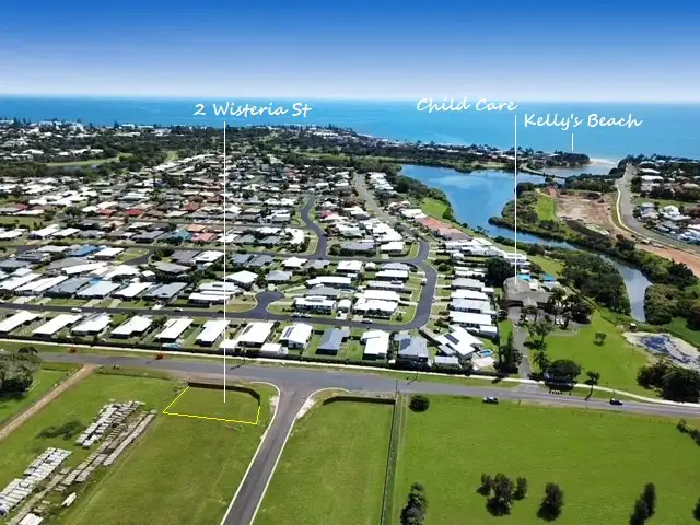 Main view of Homely land listing, 2 Wisteria Street, Bargara QLD 4670