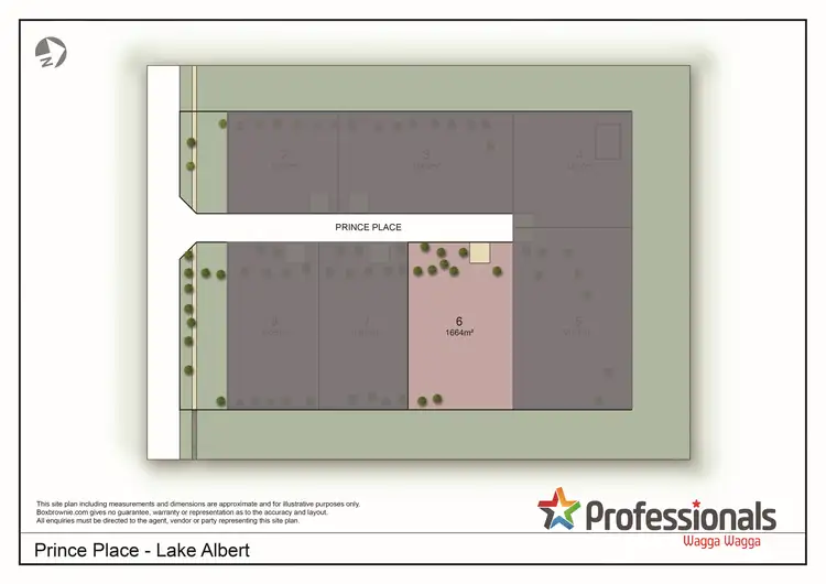 Second view of Homely land listing, LOT 6 Prince Place, Lake Albert NSW 2650