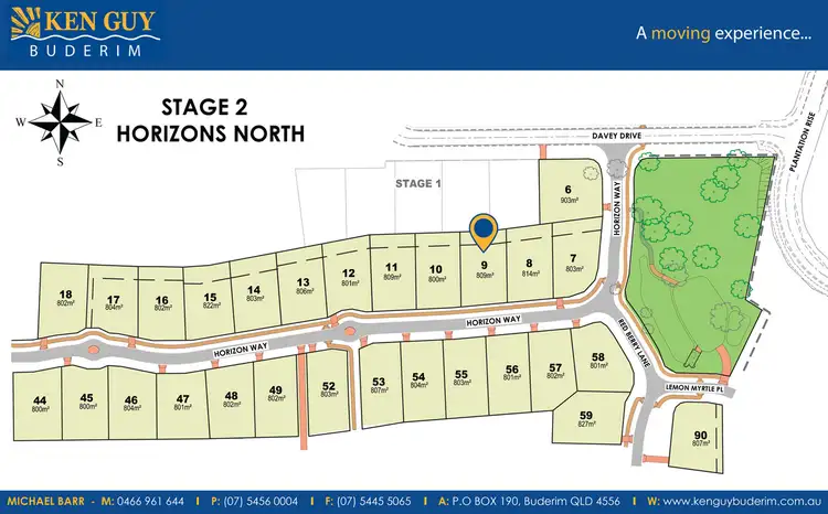 Main view of Homely land listing, 8 Horizons Way Horizons North, Woombye QLD 4559