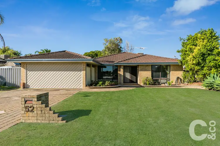 Second view of Homely house listing, 52 Cuthbertson Drive, Cooloongup WA 6168