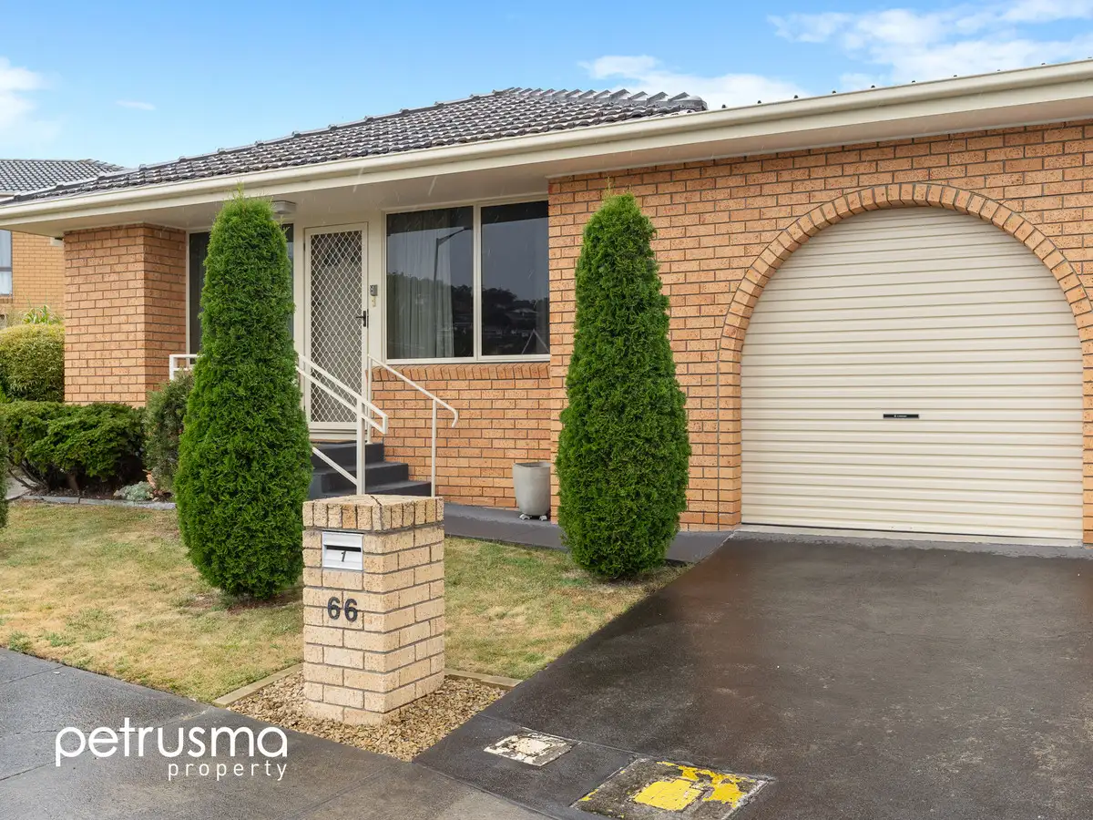 Main view of Homely unit listing, 1/66 Allumba Street, Howrah TAS 7018