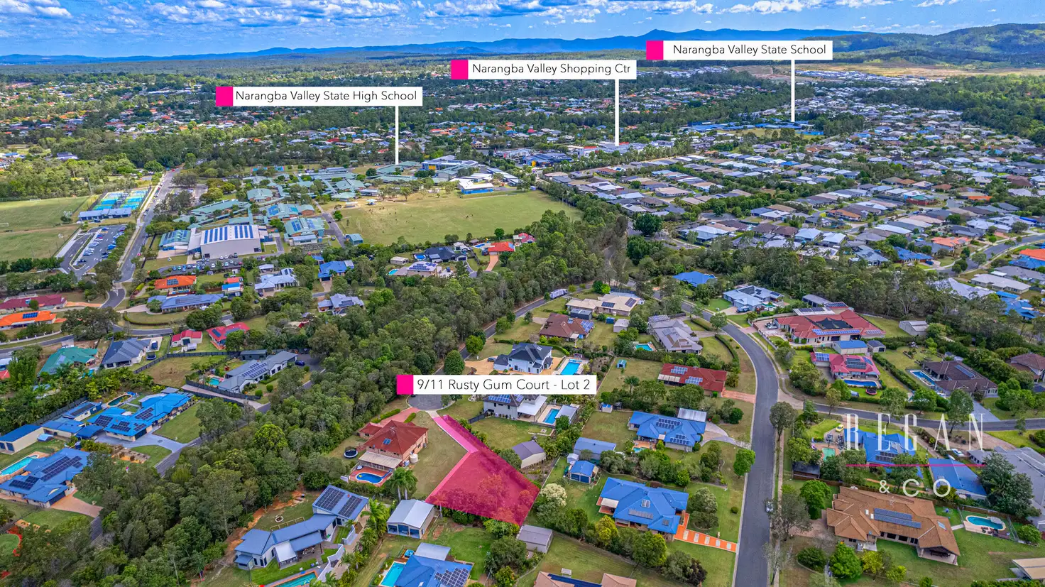 Main view of Homely land listing, LOT 2, 9-11 Rusty Gum Court, Narangba QLD 4504