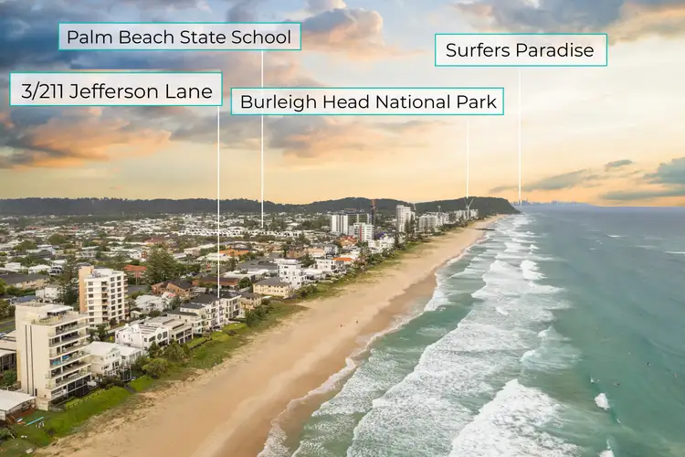 Third view of Homely apartment listing, 3/211 Jefferson Lane, Palm Beach QLD 4221