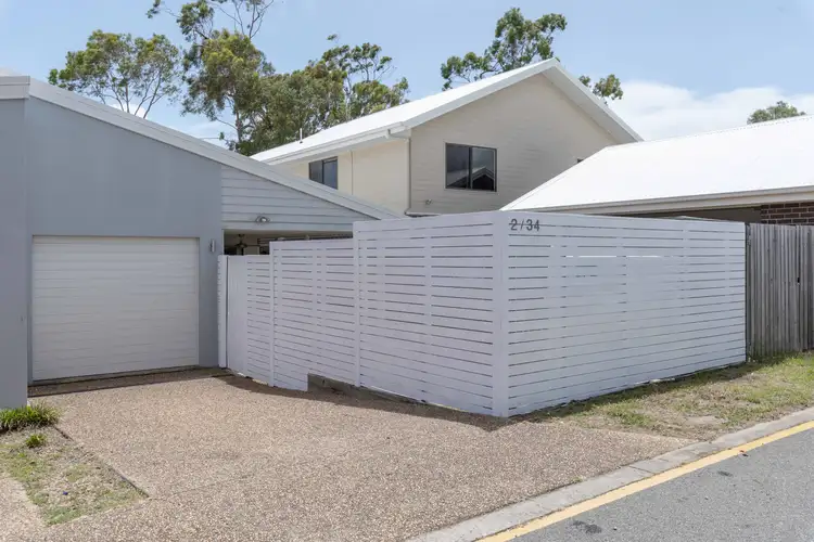 Main view of Homely semi-detached listing, 2/34 Wedgetail Road, Clinton QLD 4680