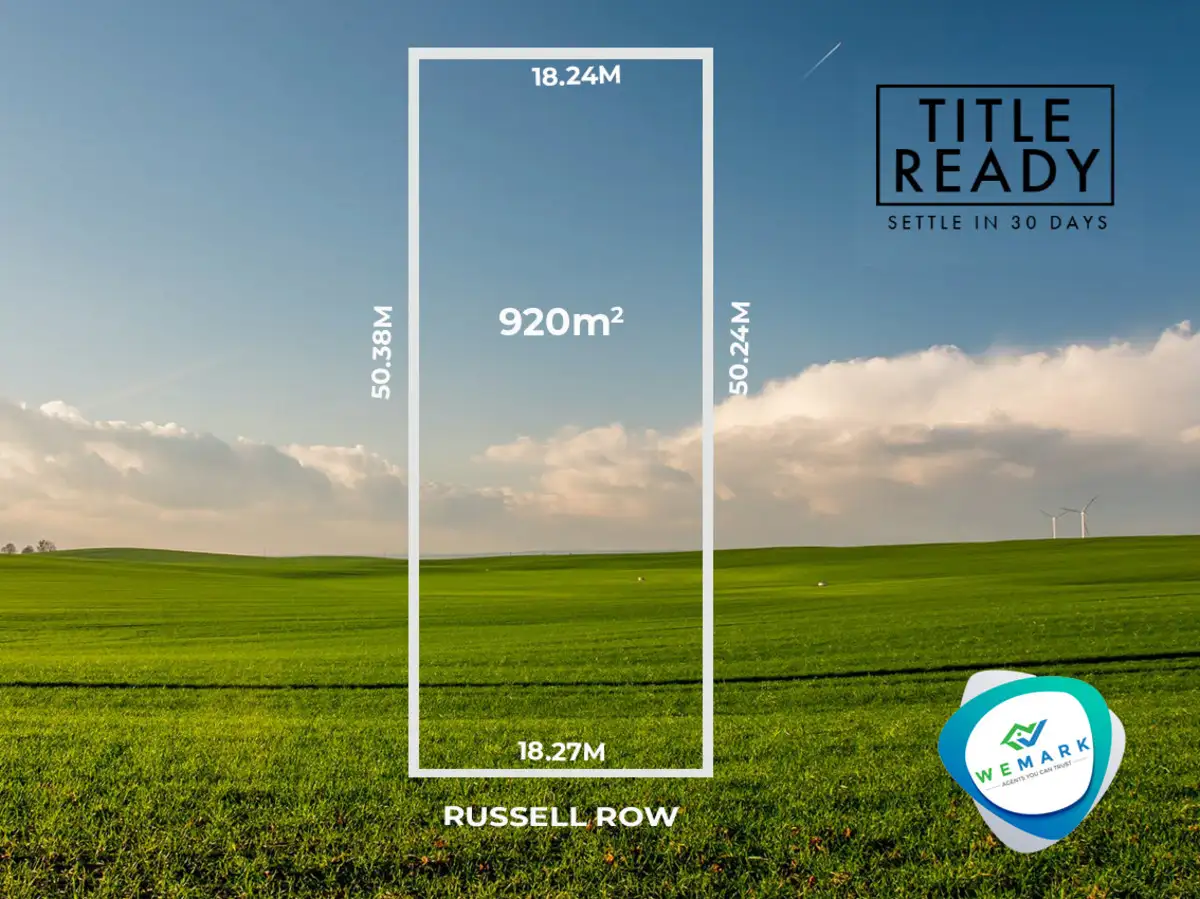 Main view of Homely land listing, 6 Russell Row, Paralowie SA 5108