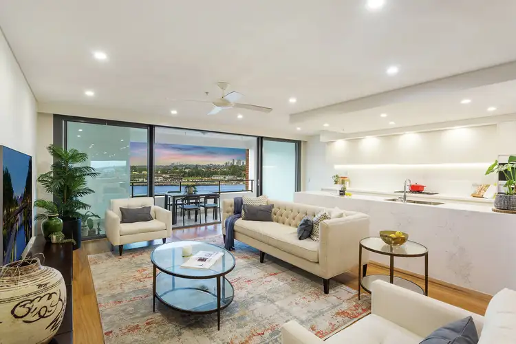Second view of Homely apartment listing, 802/2 Mount Street Walk, Pyrmont NSW 2009
