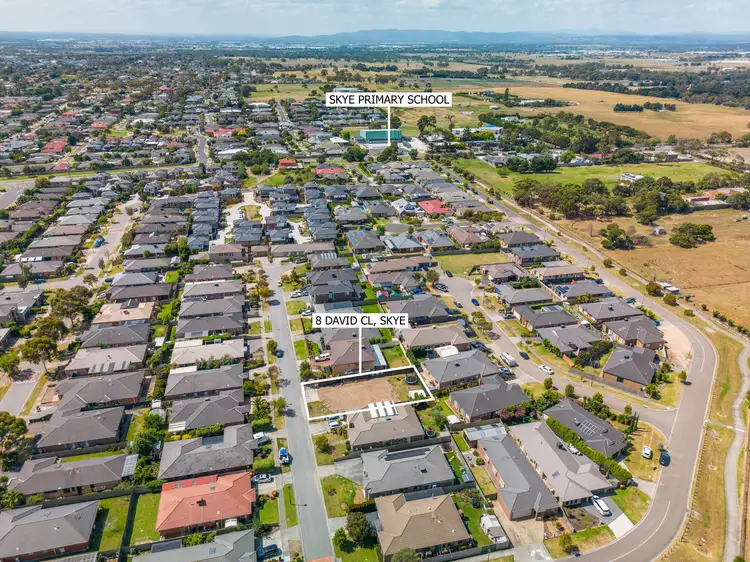 Main view of Homely land listing, 8 David Close, Skye VIC 3977