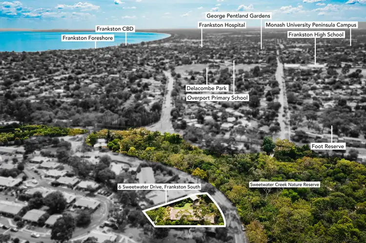 Second view of Homely house listing, 6 Sweetwater Drive, Frankston South VIC 3199