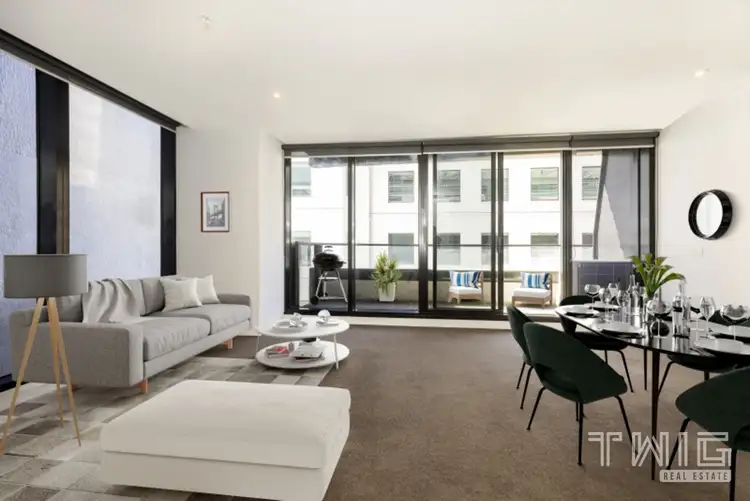 Fifth view of Homely apartment listing, 402/7 Katherine Place, Melbourne VIC 3000