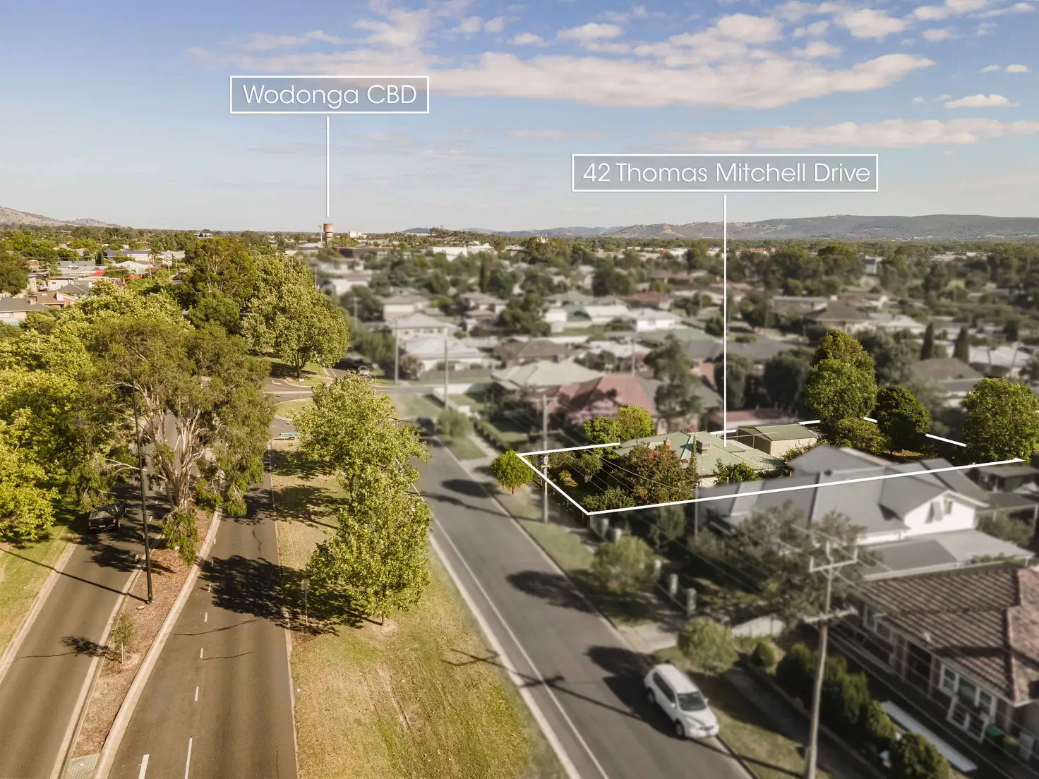 Main view of Homely house listing, 42 Thomas Mitchell Drive, Wodonga VIC 3690