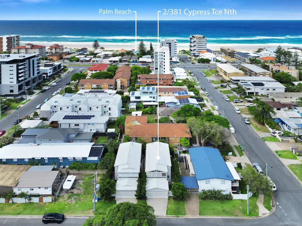 Main view of Homely house listing, 2/381 Cypress Terrace, Palm Beach QLD 4221