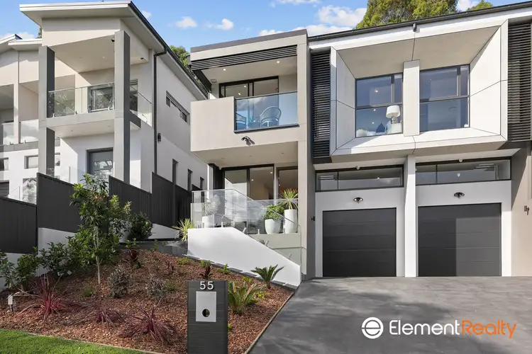 Third view of Homely semi-detached listing, 55 Warwick Road, Dundas Valley NSW 2117