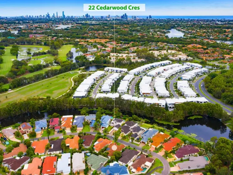 Second view of Homely house listing, 22 Cedarwood Crescent, Robina QLD 4226