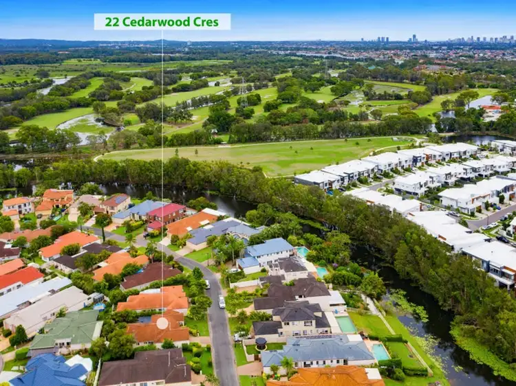 Fourth view of Homely house listing, 22 Cedarwood Crescent, Robina QLD 4226