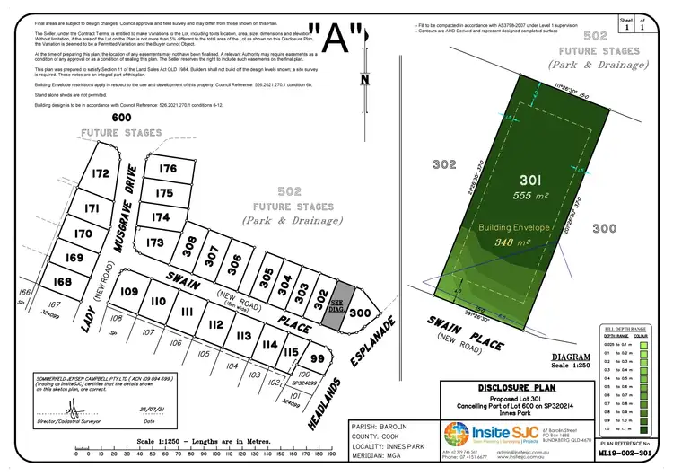 Fourth view of Homely land listing, Lot 301 Swain Place, Innes Park QLD 4670