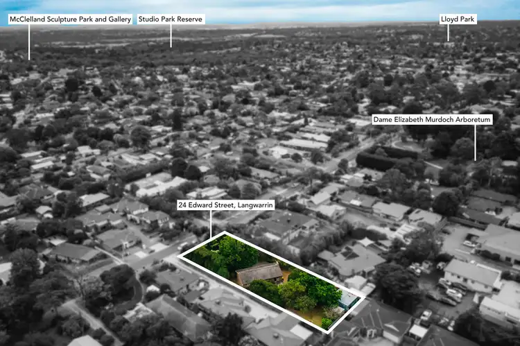 Second view of Homely house listing, 24 Edward Street, Langwarrin VIC 3910