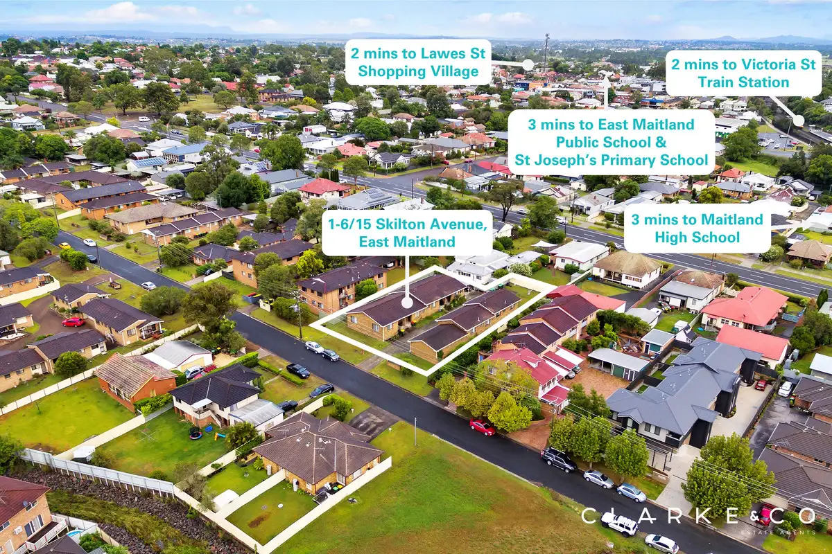 Main view of Homely block of units listing, 1-6 / 15 Skilton Avenue, East Maitland NSW 2323