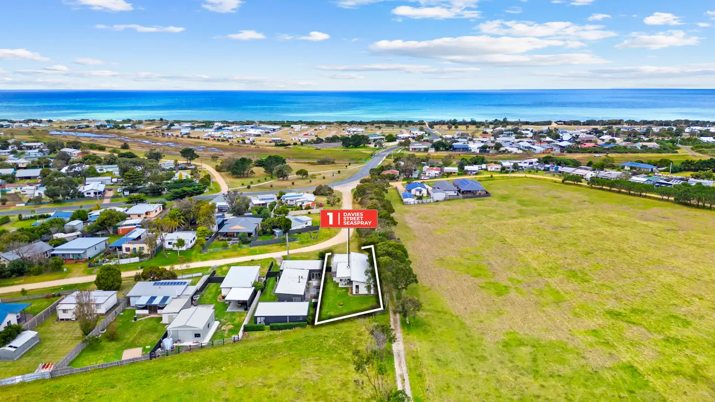 Main view of Homely house listing, 1 Davies Street, Seaspray VIC 3851