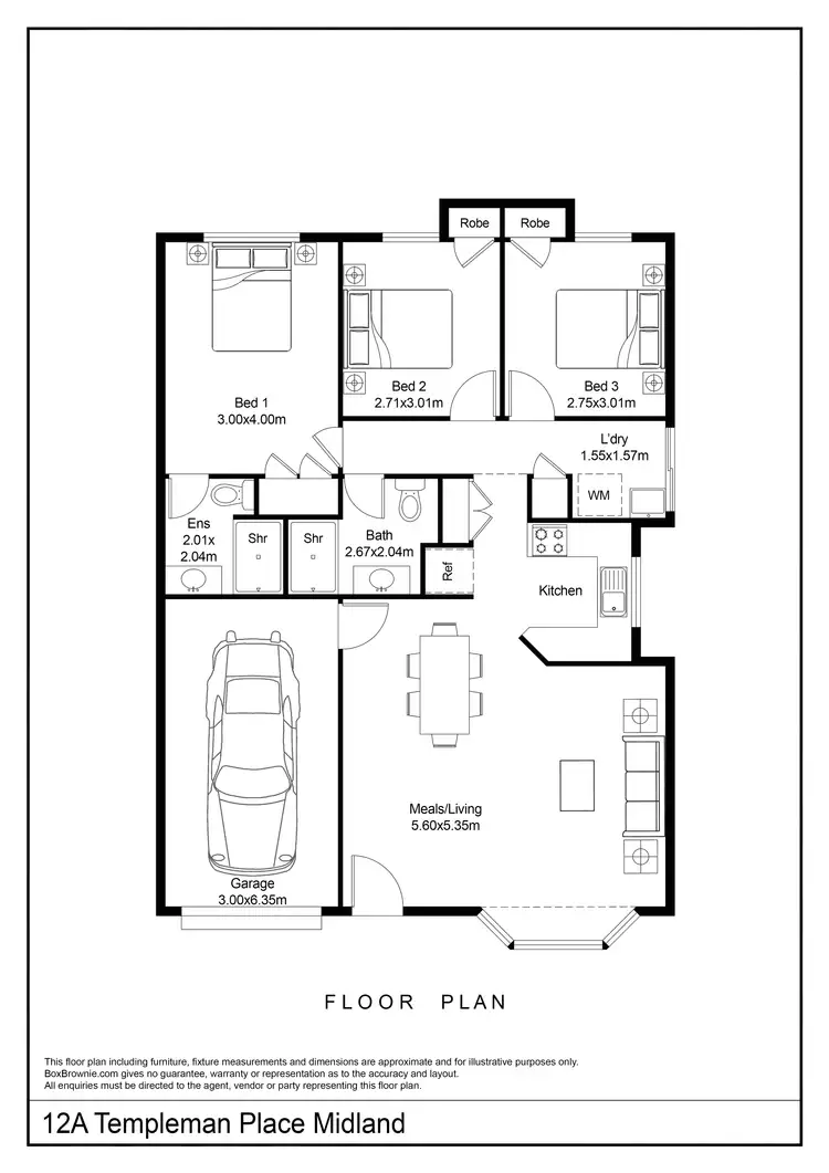 Sixth view of Homely house listing, 12A Templeman Place, Midland WA 6056