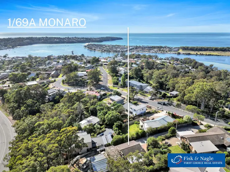 Second view of Homely semi-detached listing, 1/69A Monaro Street, Merimbula NSW 2548