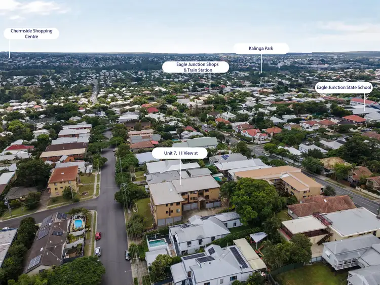 Third view of Homely apartment listing, 7/11 View Street, Wooloowin QLD 4030