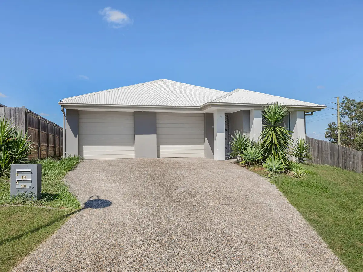 Main view of Homely semi-detached listing, 1&2/14 Dawson Place, Brassall QLD 4305