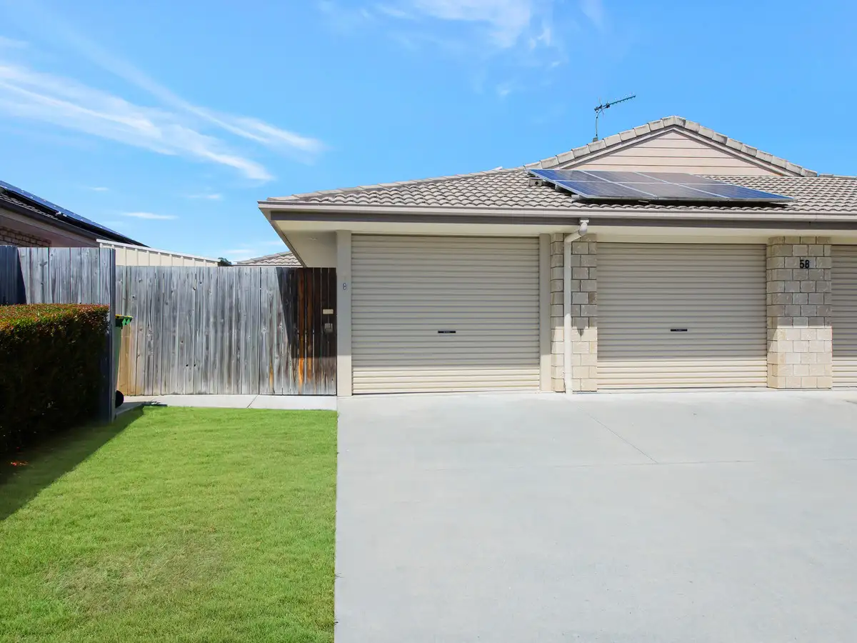 Main view of Homely semi-detached listing, 1/58 Blossom Street, Pimpama QLD 4209