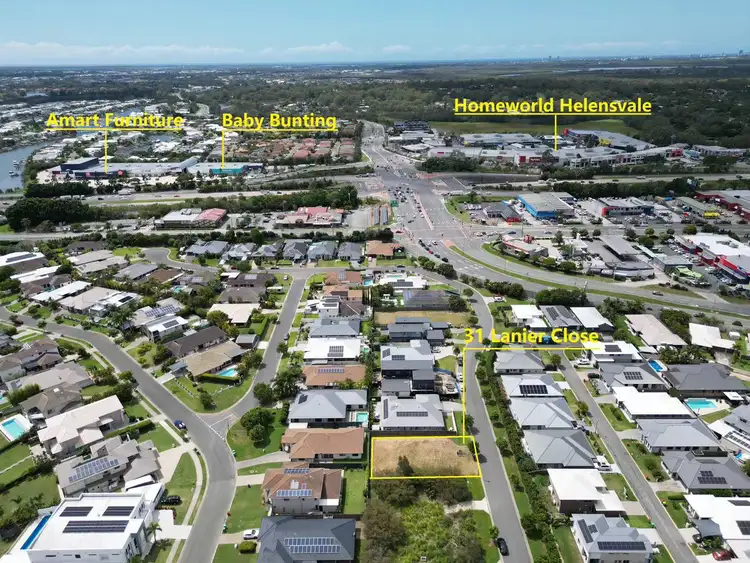Third view of Homely land listing, 31 Lanier Close, Oxenford QLD 4210