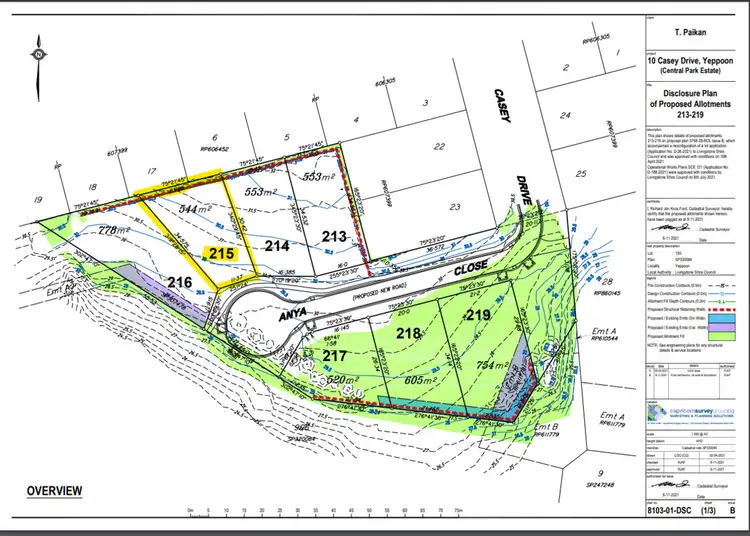 Main view of Homely land listing, LOT 215 Anya Close, Yeppoon QLD 4703
