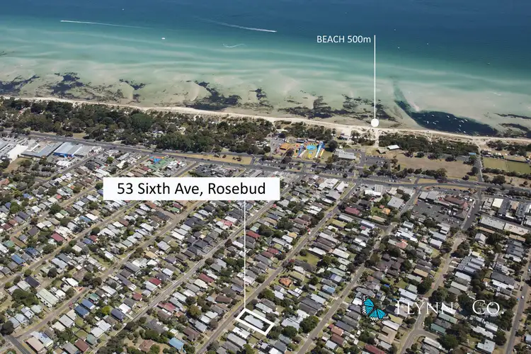 Main view of Homely house listing, 53 Sixth Avenue, Rosebud VIC 3939