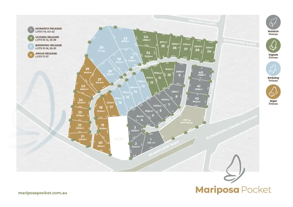 Main view of Homely land listing, LOT 22 Mariposa Pocket, Withcott QLD 4352