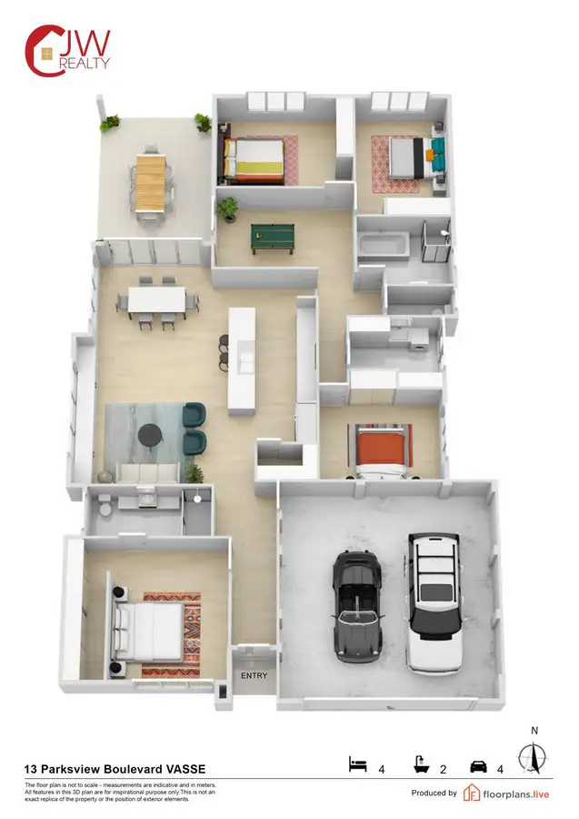 Fifth view of Homely house listing, 13 Parksview Boulevard, Vasse WA 6280