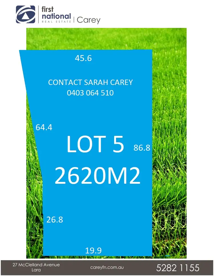 Second view of Homely land listing, LOT 5, 25-45 Forest Road North, Lara VIC 3212