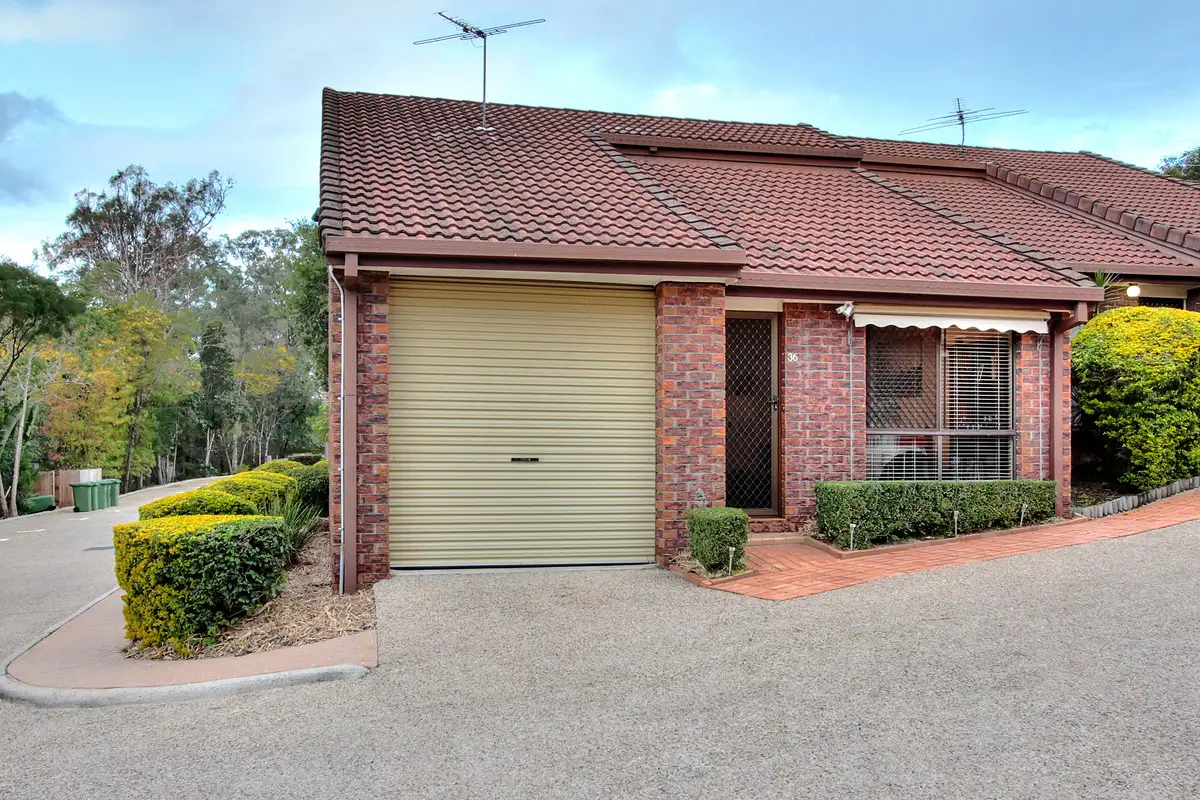 Main view of Homely townhouse listing, 36/95 Barbaralla Drive, Springwood QLD 4127