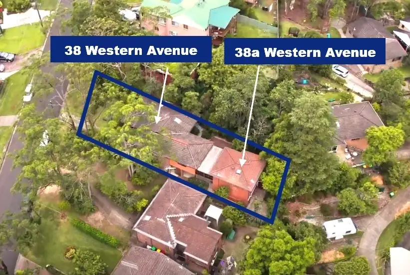Main view of Homely house listing, 38 & 38a Western Avenue, Blaxland NSW 2774